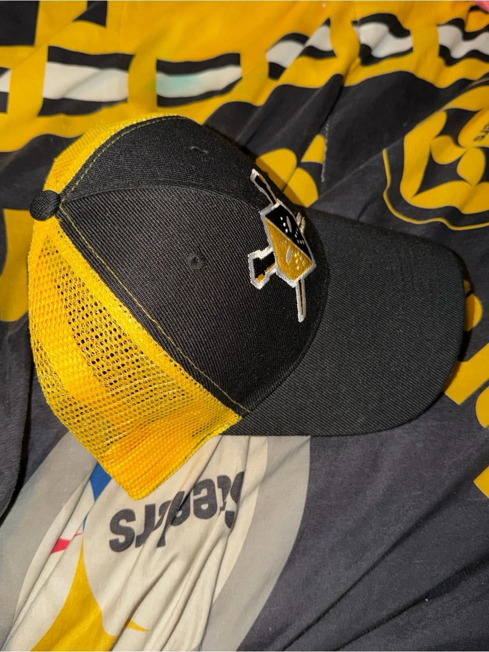 Apc Echl Hockey Wheeling Nailers Hat Cap Brand New Adjustable SnapBack China MDE